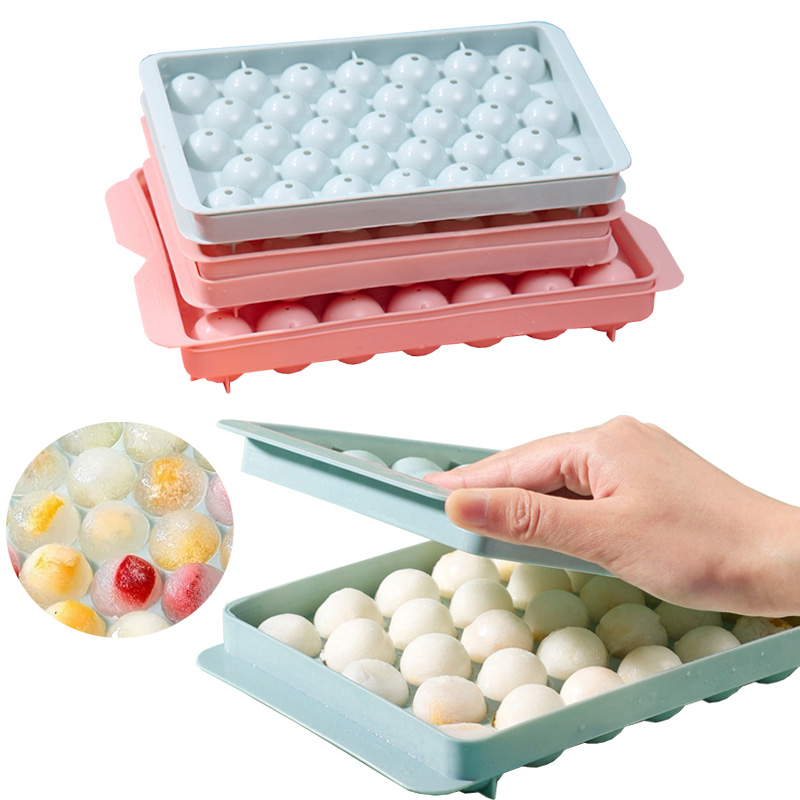 Kitchen Gadgets Baking - ラウンドアイスキューブトレイクリエイティブホッケーボールメーカーラウンドウイスキー球型シリコーン DIY 型ホームキッチンツール
