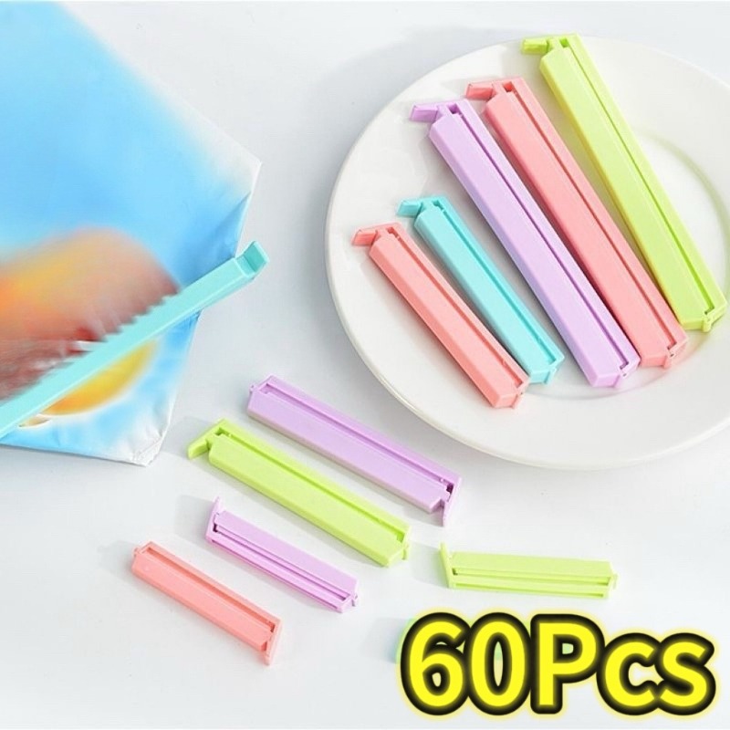 Kitchen Gadgets Under $10 - 12個/セット 食品保存 ポータブル 新キッチン用品 食品スナック 密封バッグクリップ