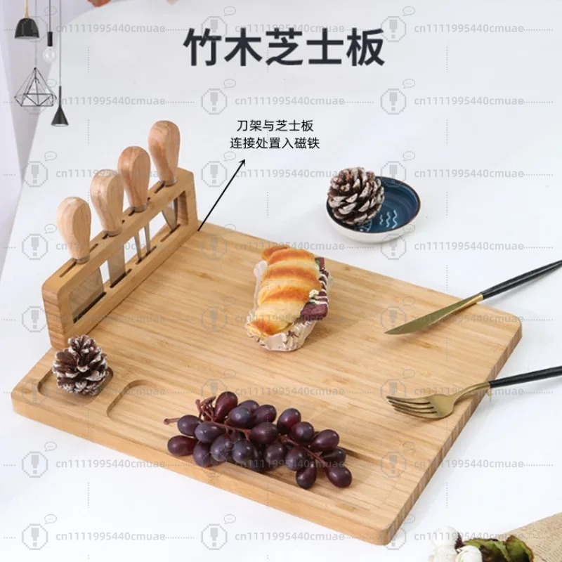 Bamboo Cutting Board - 竹製チーズピザカッティングボード 竹製チーズカッティングトレイ カッティングボード