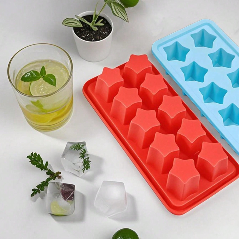 Kitchen Gadgets Baking - 星型アイスキューブ型カクテルウイスキーパーティードリンクアクセサリーアイスキューブモダンキッチンバー夏冷却必需品