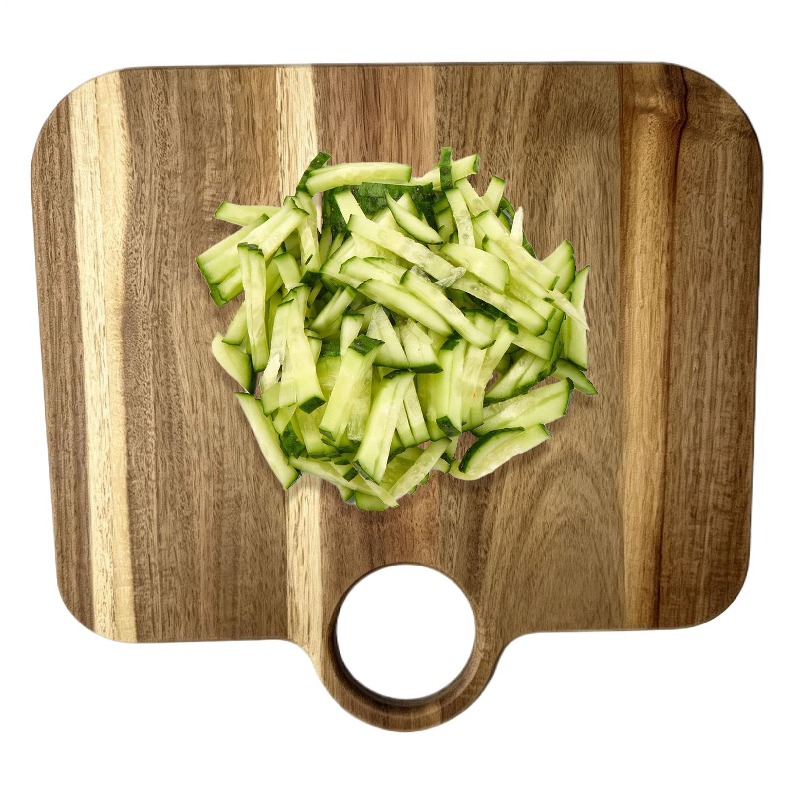 Bamboo Cutting Board - キッチンまな板 滑り止め装飾バッグ型バスケット型肉切り板 家庭用カウンターBBQ食事準備食品肉用