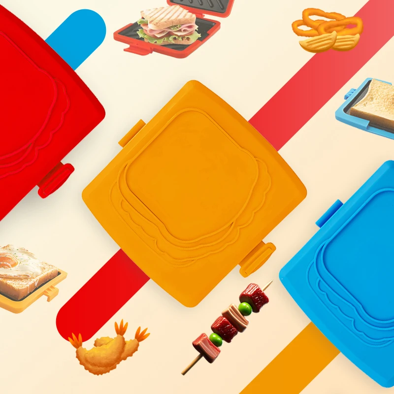 3パック食品グレードサンドイッチトースター、バターナイフとオ - Kitchen Gadgets Baking のレビューと価格
