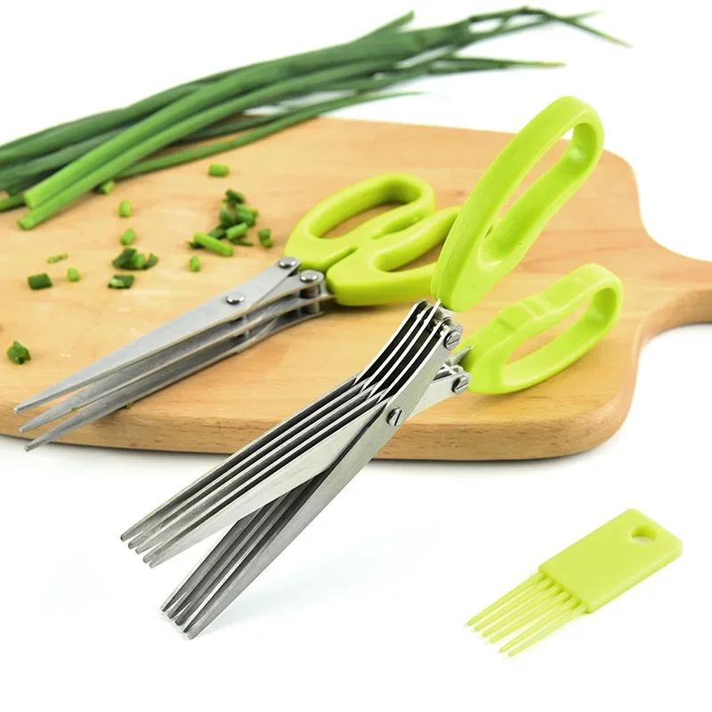 多層キッチンはさみステンレス鋼野菜カッターネギハーブ海苔スパ - Zyliss Kitchen Gadgets のレビューと価格
