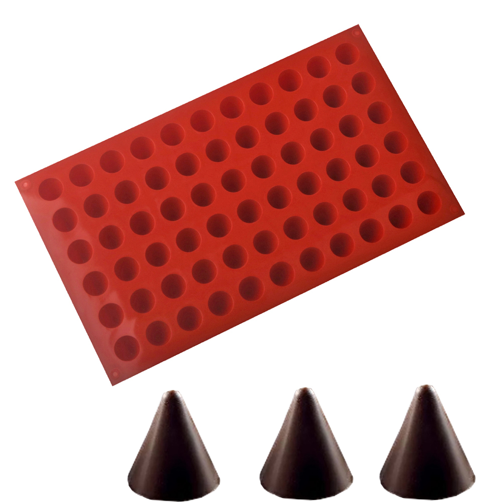 シリコンコーンチョコレートベーキングモールド、食品グレード、 - Kitchen Gadgets Baking のレビューと価格