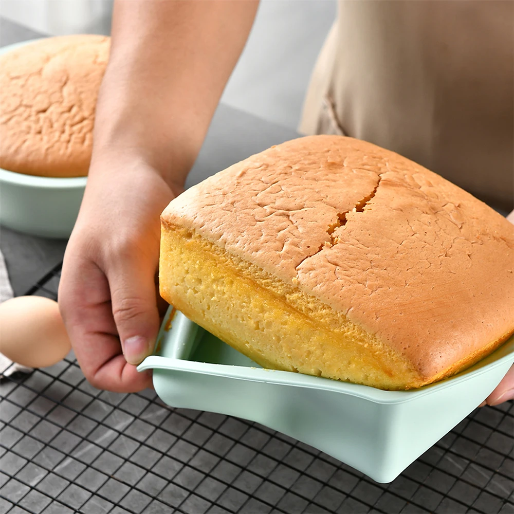 正方形のシリコンケーキモールド,簡単なリリース,ケーキパン, - Zyliss Kitchen Gadgets のレビューと価格