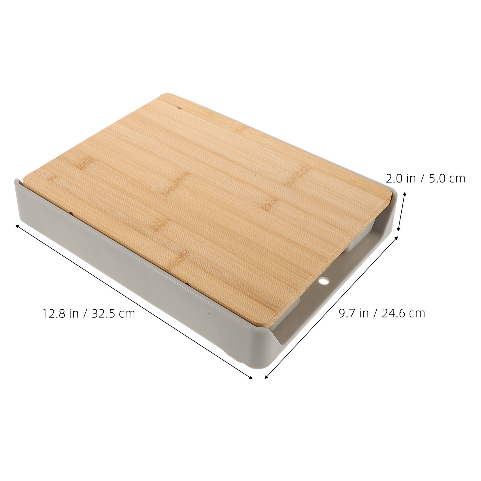 竹製のまな板、引き出し式、多目的、キッチン用、食材の準備、野 - Bamboo Cutting Board のレビューと価格
