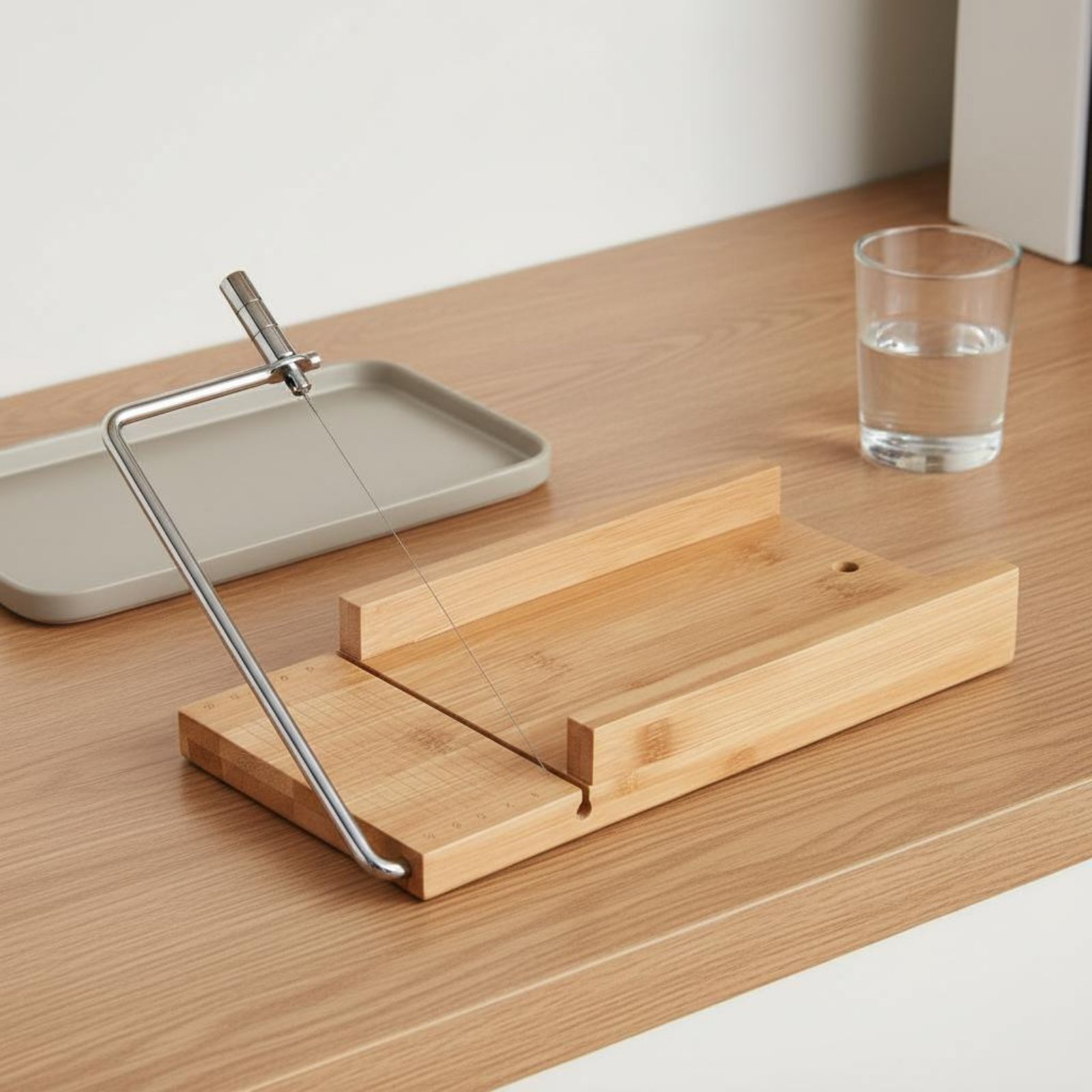 ワイヤーカッターボードは滑らかで均一に切断します。バタースラ - Bamboo Cutting Board のレビューと価格