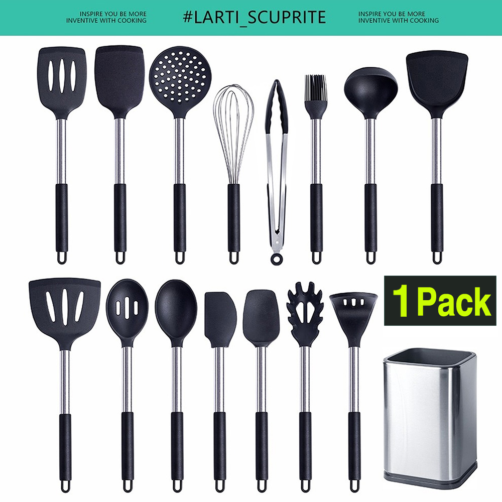 1 パックシリコンキッチン用品調理器具キッチンアクセサリース - Kitchen Gadgets Under $10 のレビューと価格