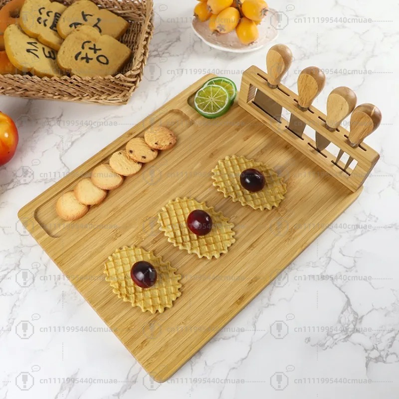 竹製チーズピザカッティングボード 竹製チーズカッティングトレ - Bamboo Cutting Board のレビューと価格