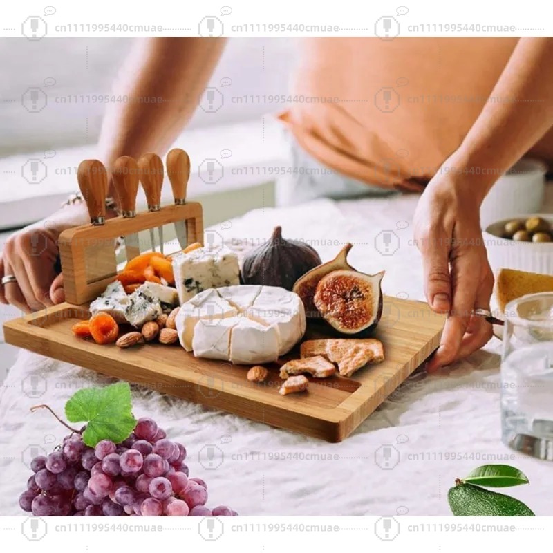 竹製チーズピザカッティングボード 竹製チーズカッティングトレ - Bamboo Cutting Board のレビューと価格
