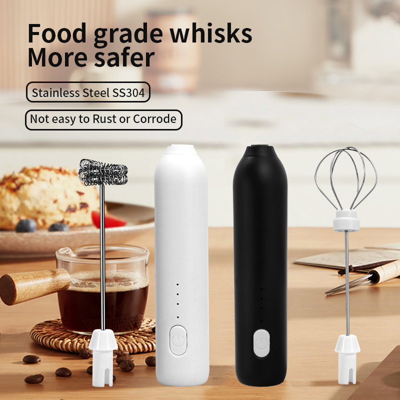2 で 1 電気コーヒー泡立て器 + エッグビーターワイヤレ - Kitchen Gadgets Design のレビューと価格