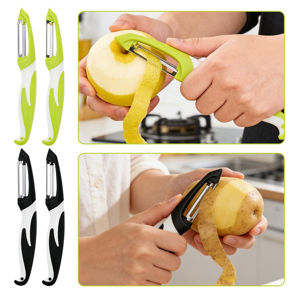 野菜スライサー ステンレス鋼ピーラーナイフカッター にんじん - Kitchen Gadgets Design のレビューと価格