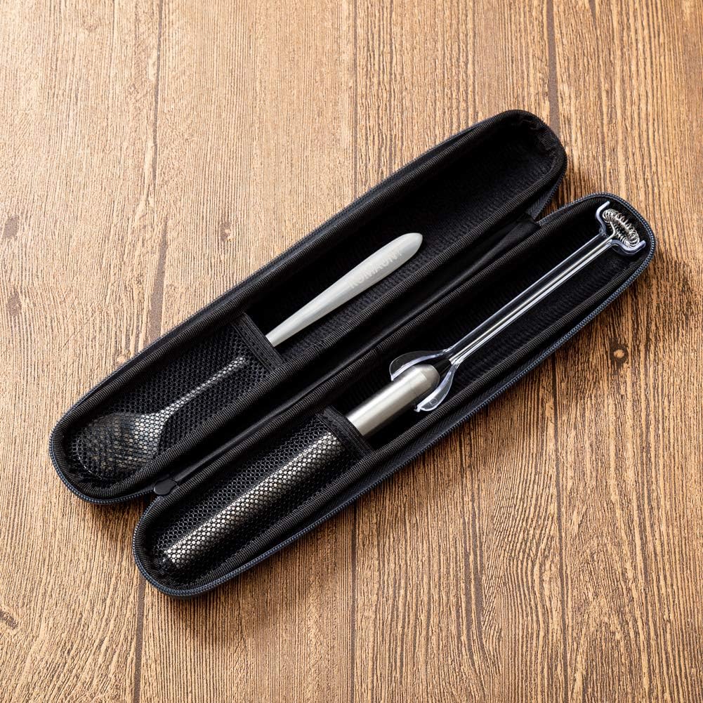 ハンドヘルドミルク泡立て器電池式ポータブルステンレス鋼製泡立 - Milk Frother のレビューと価格