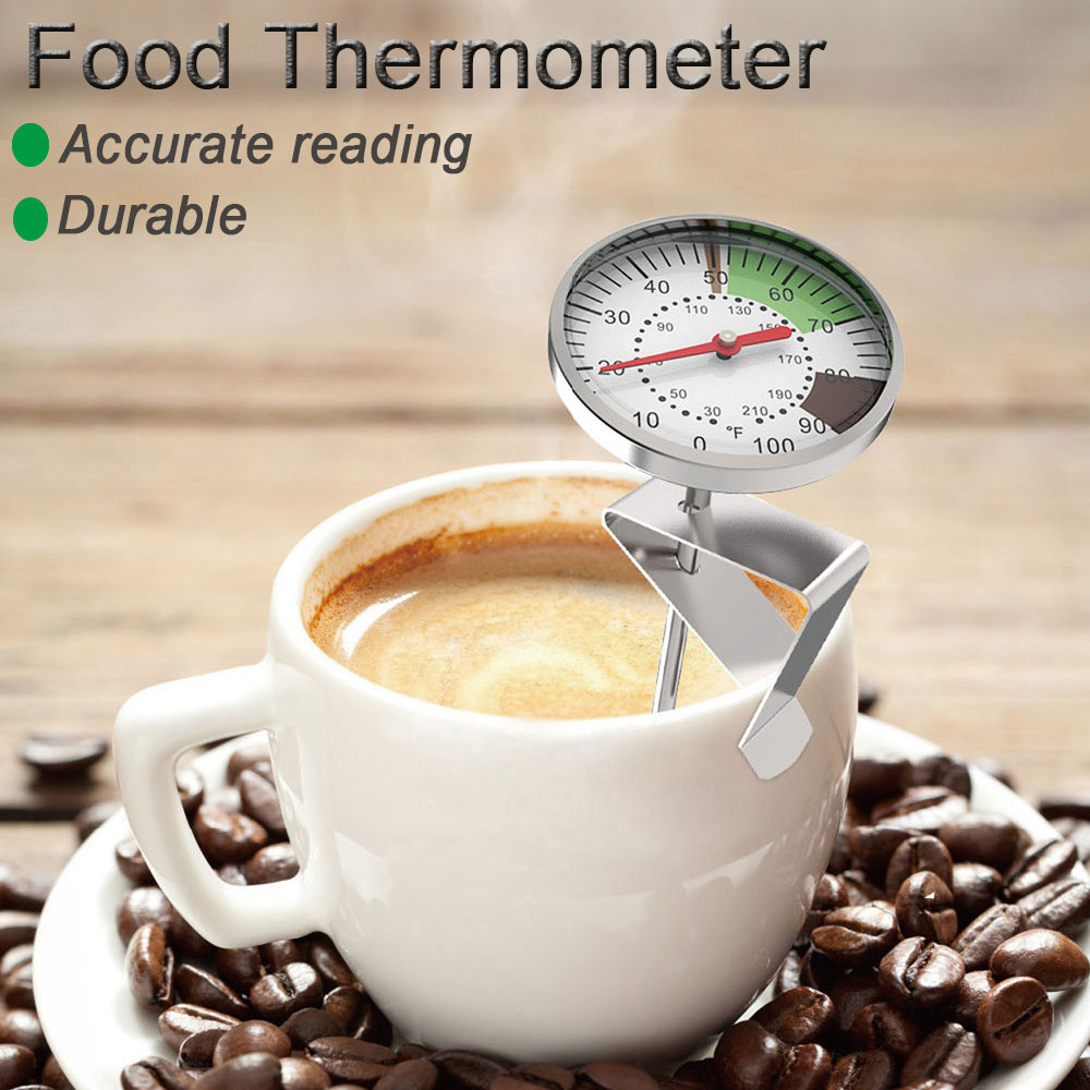 0-100 ° C 食品温度計ステンレス鋼コーヒーミルク温度 - Kitchen Gadgets Design のレビューと価格
