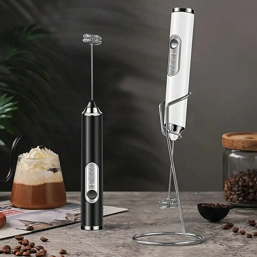 1パック入りハンドヘルド電動ミキサー、卵ビーター、ミルク泡立 - Kitchen Gadgets Design のレビューと価格