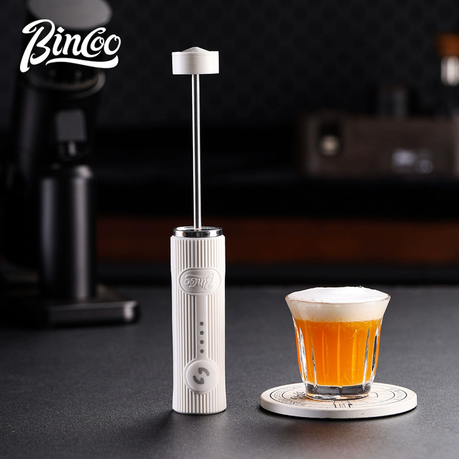 Bincoo 新しいミルクフォーマーコーヒー泡立て器ミキサー - Kitchen Gadgets Design のレビューと価格