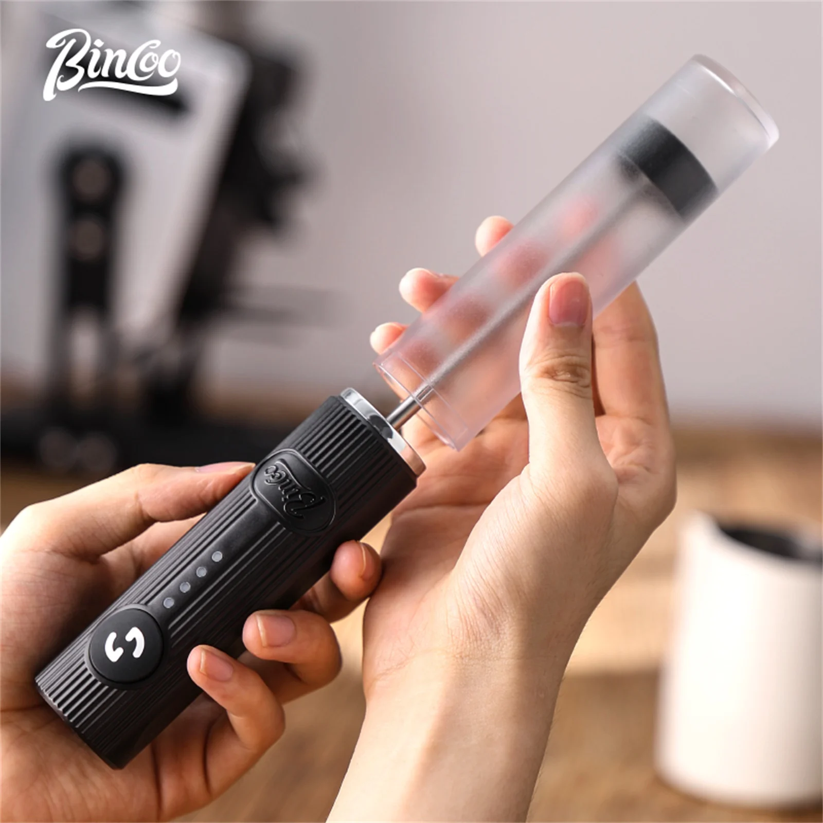 Bincoo 新しいミルクフォーマーコーヒー泡立て器ミキサー - Kitchen Gadgets Design のレビューと価格