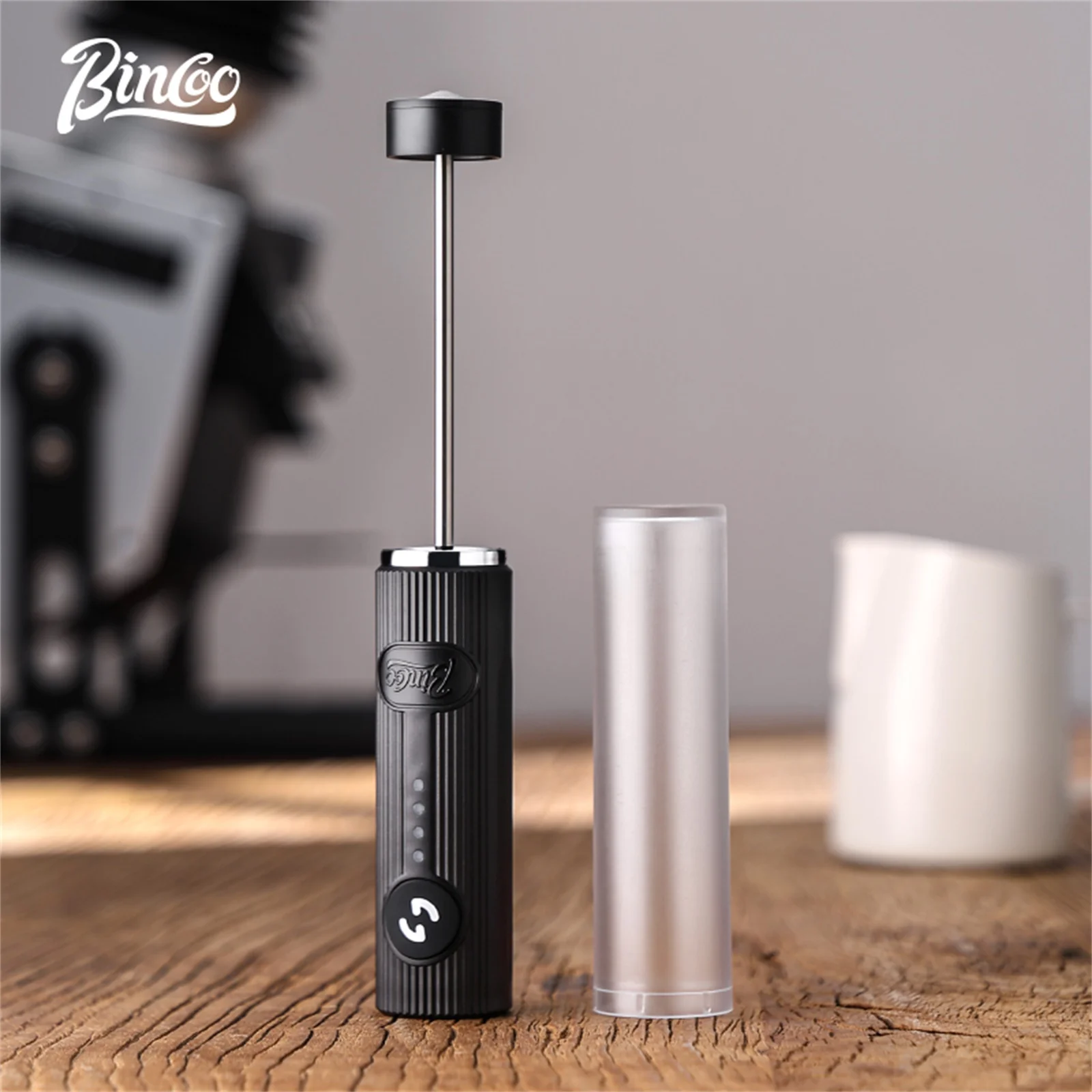 Bincoo 新しいミルクフォーマーコーヒー泡立て器ミキサー - Kitchen Gadgets Design のレビューと価格