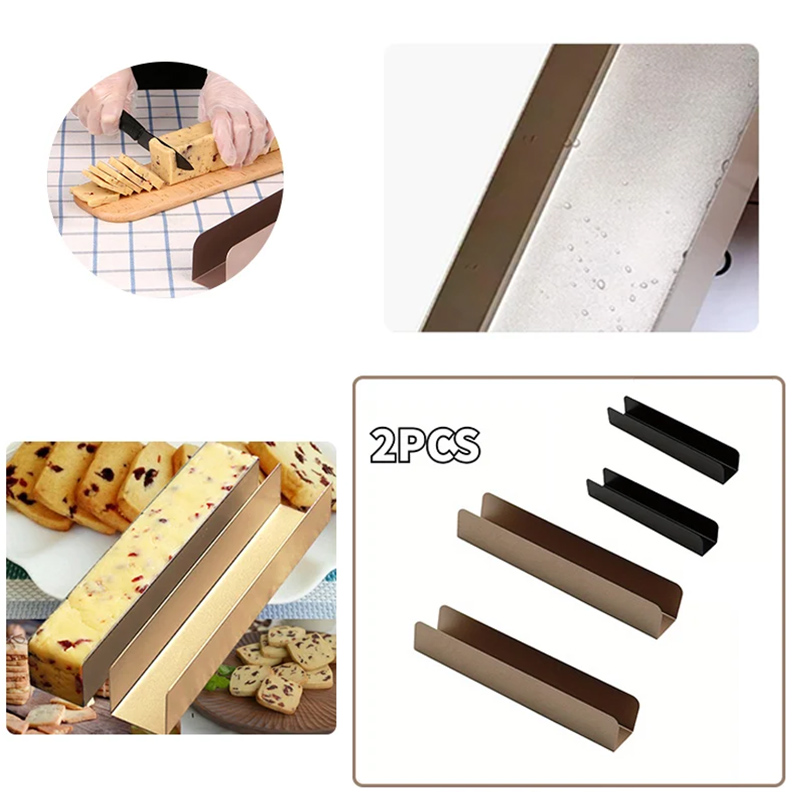 U 字型ノンスティックビスケット型長方形パン DIY クラン - Zyliss Kitchen Gadgets のレビューと価格