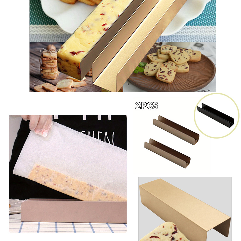 U 字型ノンスティックビスケット型長方形パン DIY クラン - Zyliss Kitchen Gadgets のレビューと価格