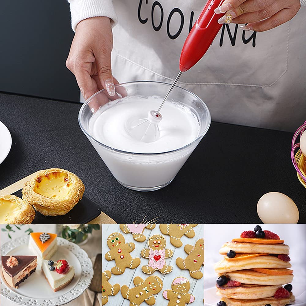 ABRE-電動ミルク泡立て器、コーヒー泡立て器、ハンドヘルド - Milk Frother のレビューと価格