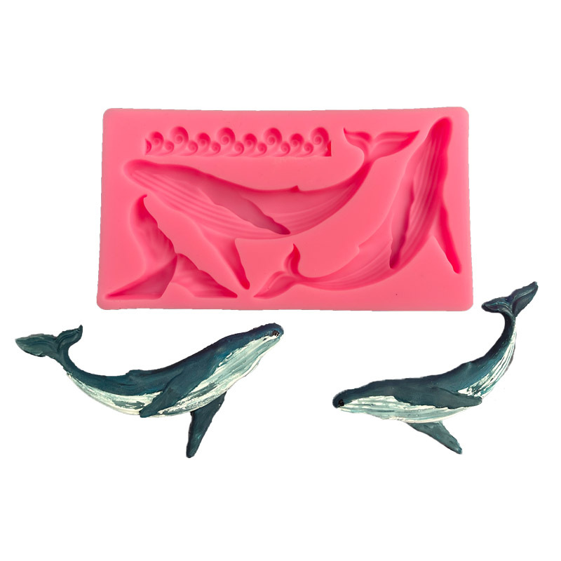 シリコンクジラ型,日曜大工,オーシャンシリーズ,フォンダン, - Kitchen Gadgets Baking のレビューと価格
