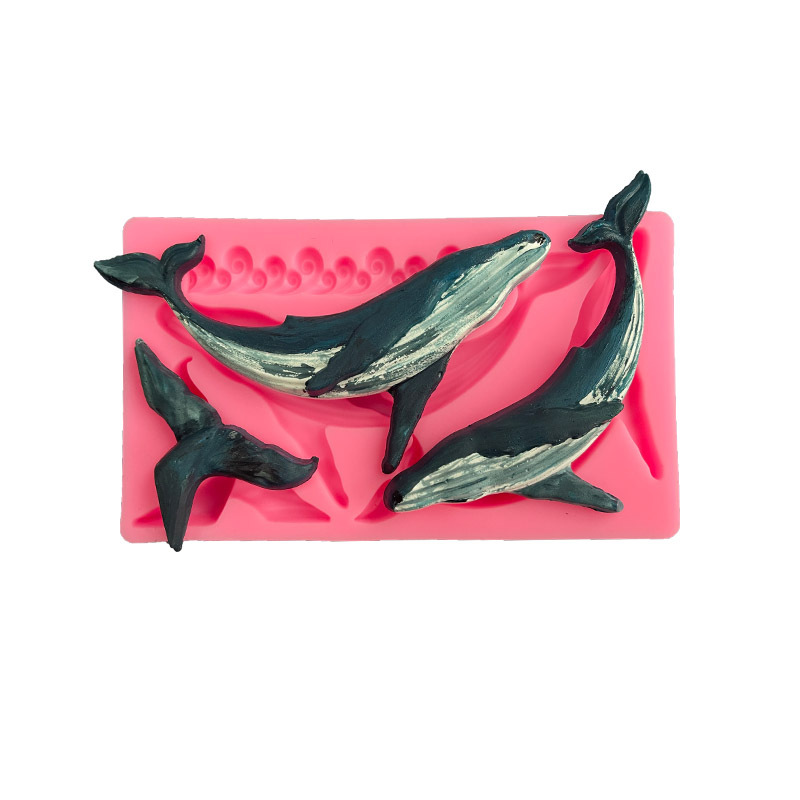 シリコンクジラ型,日曜大工,オーシャンシリーズ,フォンダン, - Kitchen Gadgets Baking のレビューと価格