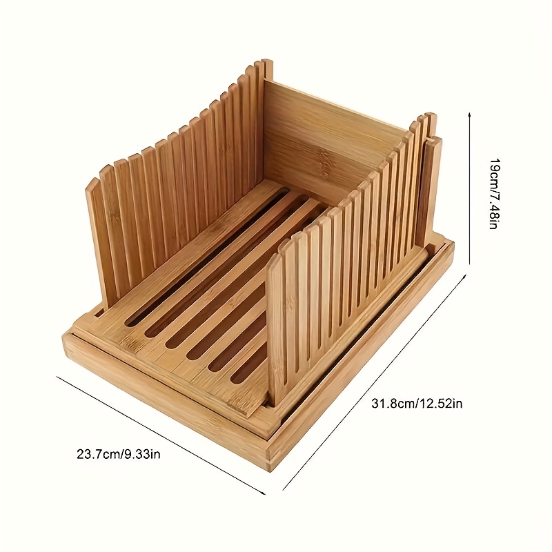 GloBamboo竹製パンスライサー、カッティングボード付き - Bamboo Cutting Board のレビューと価格