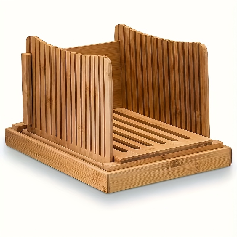 GloBamboo竹製パンスライサー、カッティングボード付き - Bamboo Cutting Board のレビューと価格