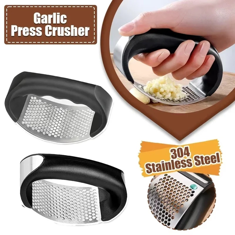 ハンドヘルドプレス式ガーリッククラッシャー ステンレス製ガー - Zyliss Kitchen Gadgets のレビューと価格