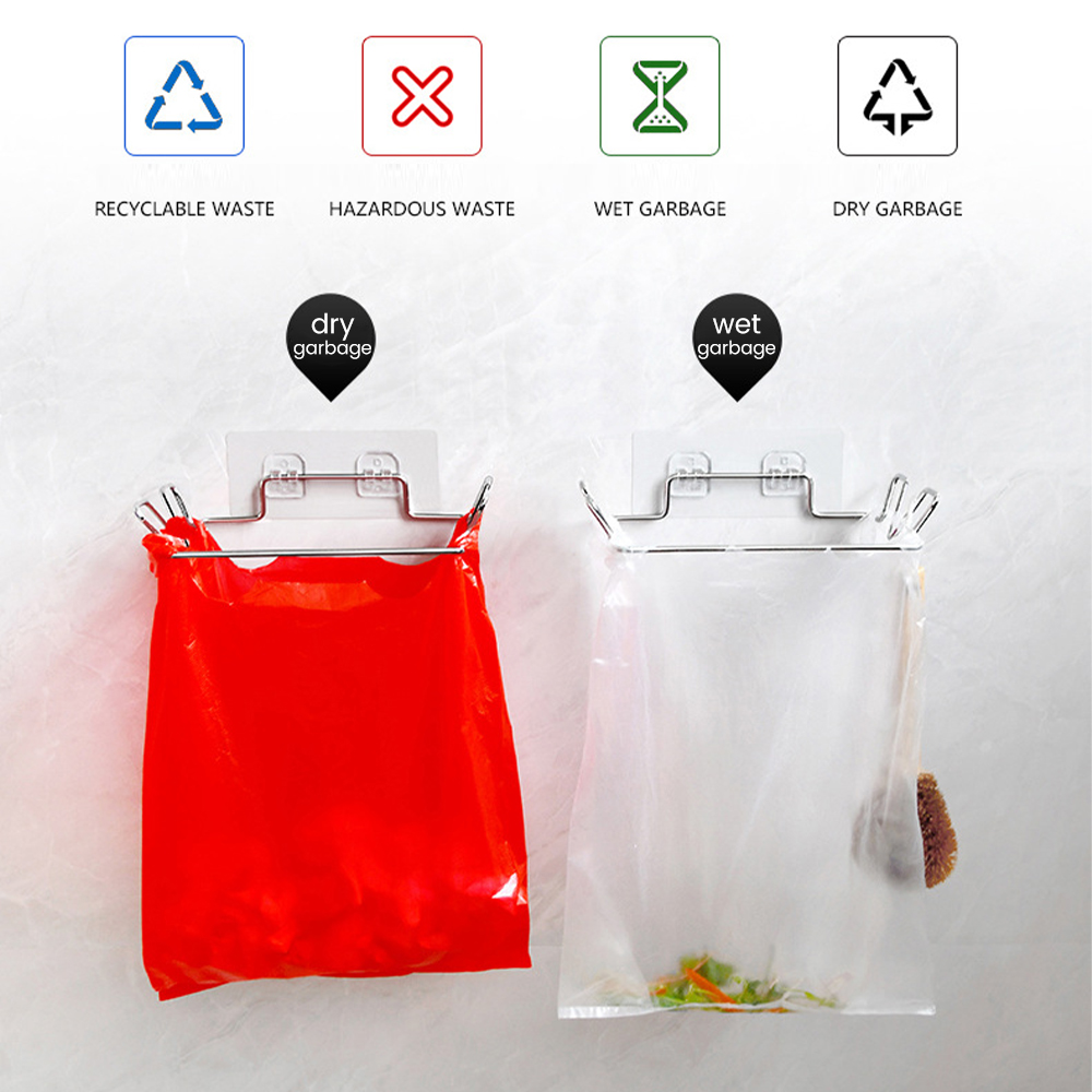 ステンレス製キッチンゴミ箱,ハンギングゴミ袋ホルダー,キャビ - Kitchen Gadgets Wallpaper のレビューと価格