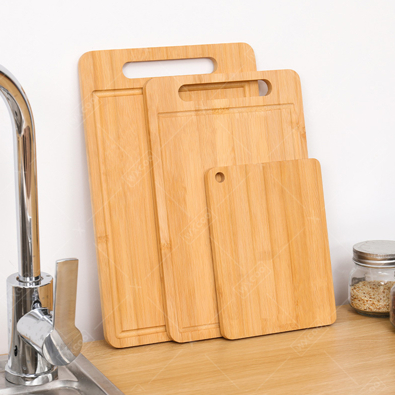 WXCOO両面カッティングボード キッチンステンレス鋼または - Bamboo Cutting Board のレビューと価格
