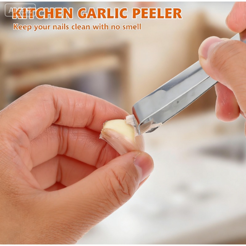 10/1個入り ステンレス製ニンニク皮むき器 ニンニク皮むき - Kitchen Gadgets Under $10 のレビューと価格