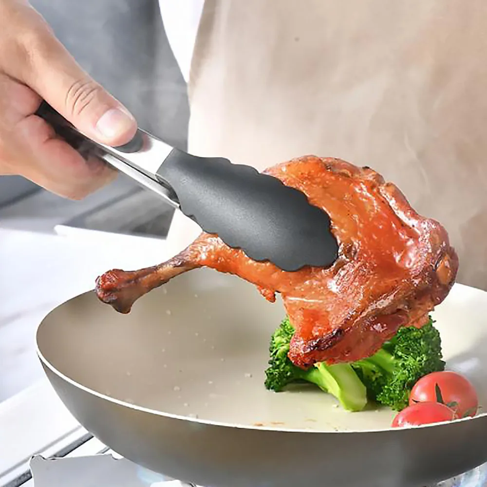 焦げ付き防止シリコン調理器具セット、キッチン調理器具、木製ハ - Kitchen Gadgets Under $10 のレビューと価格