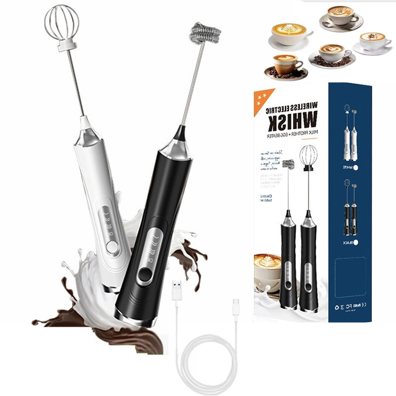 USB 電動ミルク泡立て器ハンドヘルドミルクコーヒーマシン  - Milk Frother のレビューと価格