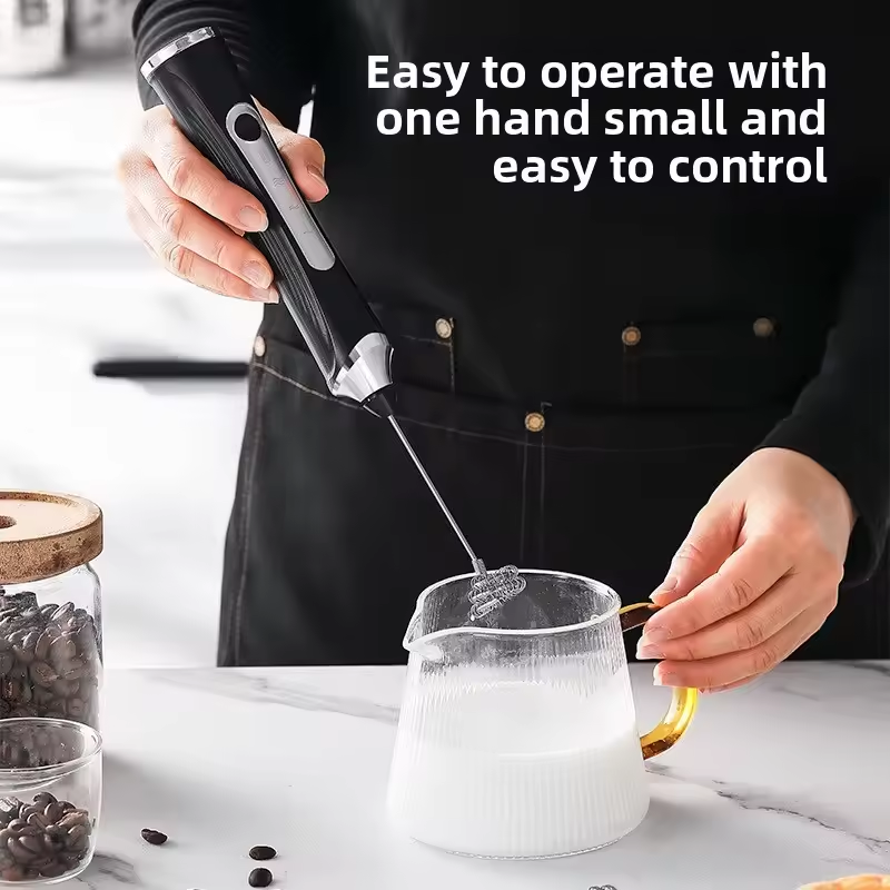 USB 電動ミルク泡立て器ハンドヘルドミルクコーヒーマシン  - Milk Frother のレビューと価格