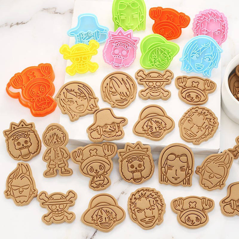 ワンピースクッキングモールドルフィゾロチョッパースカルクッキ - Kitchen Gadgets Design のレビューと価格